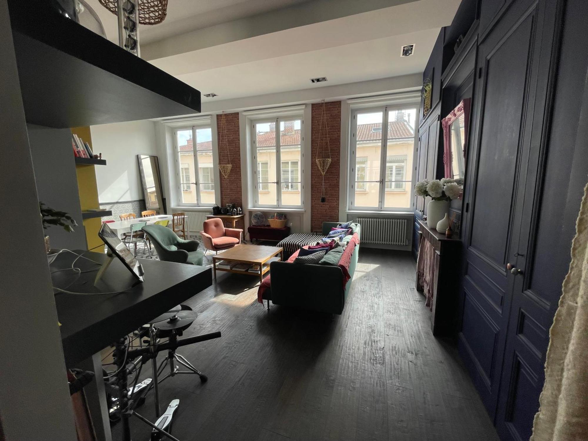 شقة Lyon4 Cocooning Centre Croix Rousse 86M2-4P المظهر الخارجي الصورة