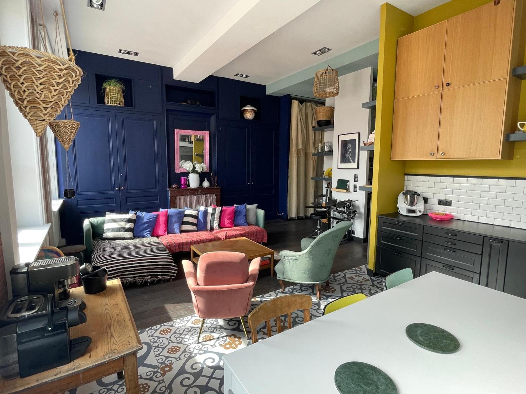 شقة Lyon4 Cocooning Centre Croix Rousse 86M2-4P المظهر الخارجي الصورة